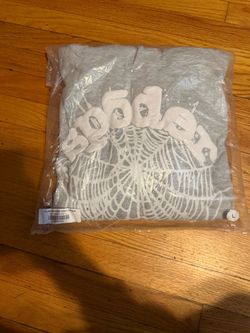 🔥GREY SP5DER HOODIE🔥