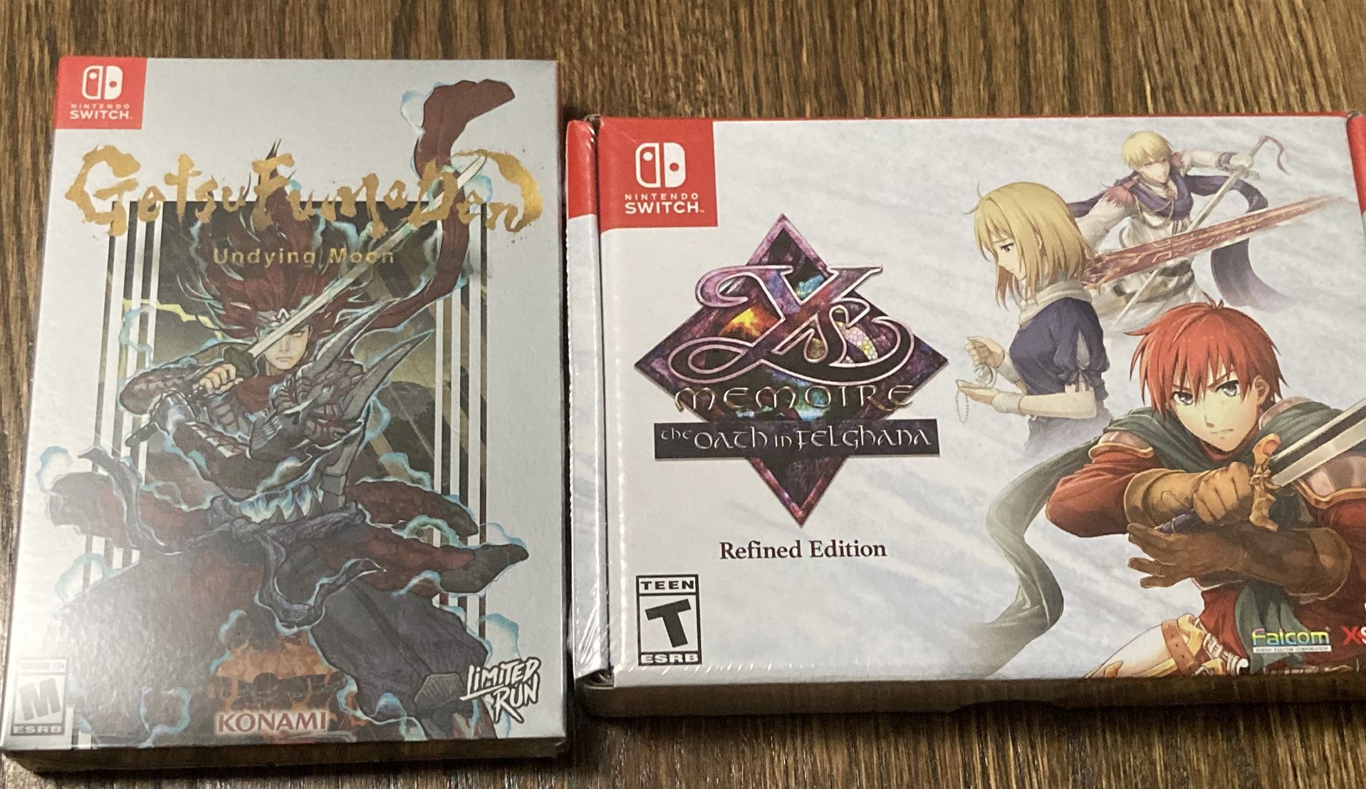 Nintendo Switch Getsufumaden Ys Oath Felghana Collector 2 Games Music Cd Action