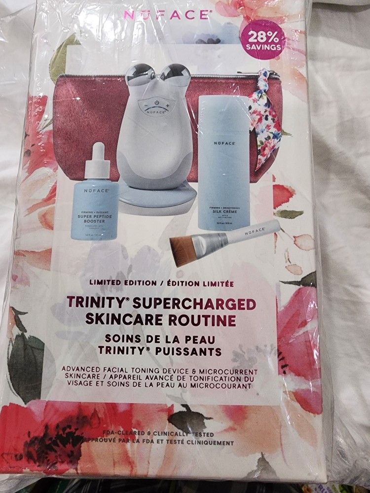 NuFace Trinity Supercharged Skincare Set