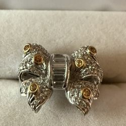 Platinum PT900 Ring / 7.5 Size 