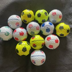 13 Callaway Chrome Soft and Chrome Tour golf balls