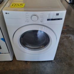LG Gas Dryer 7.4 Cubic Feet WX6