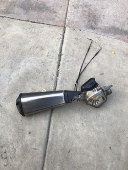 Kawasaki zx10r stock muffler 2010