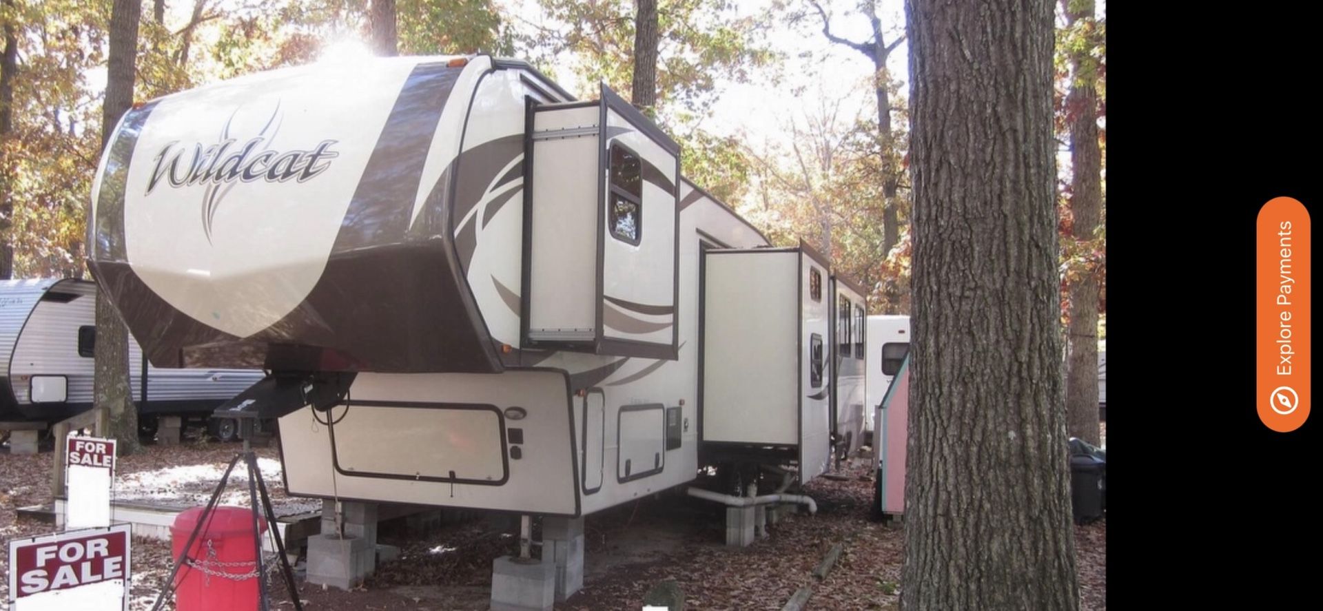 2017 Seasonal RV 40ft 5th wheel Includes Large Lot (Longneck) Sun Rehoboth Resort