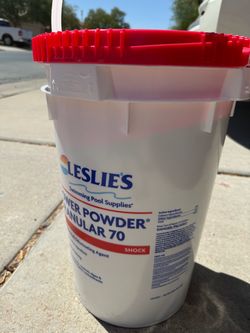 Leslie's Power Powder Granular 70 Pool Shock 100lb