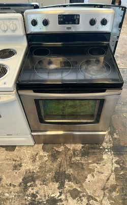 Maytag Electric Range Stainless Steel Convection