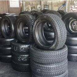 Used Tires Read Description For Available Sizes I ONLY HAVE SIZES IN DESCRIPTION!!!!!!