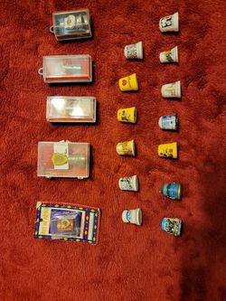 Set Of Decorative Thimbles