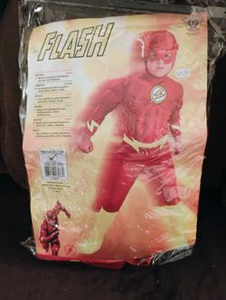Flash Costume New Size  6 ,- 8 Asking $8