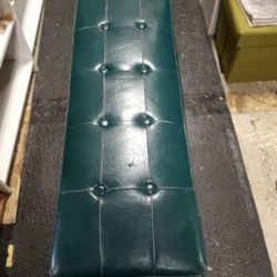 Green Ottoman 47 In Long 17 In Wide 18 In Tall