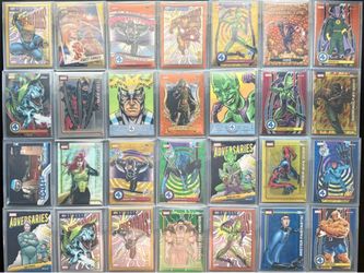 2026 Topps Finest Fantastic Four Lot 2x 1/1 Sketch Red /5 Black /10 Doom /25 SSP