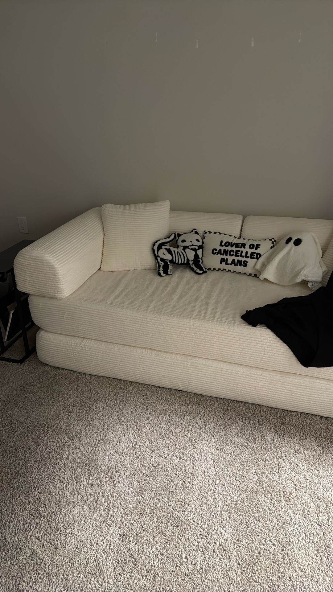 White Modular Sofa Bed