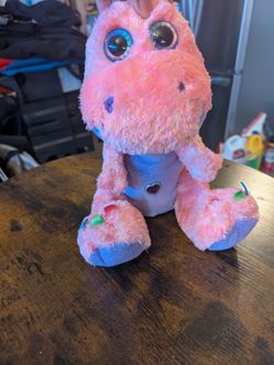Pink Dragon Plush Stuffed Animal