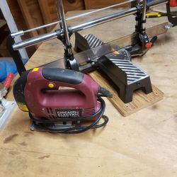 Jig Saw And Miter Box 