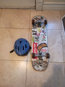 FREE / SKATEBOARD /W HELMET