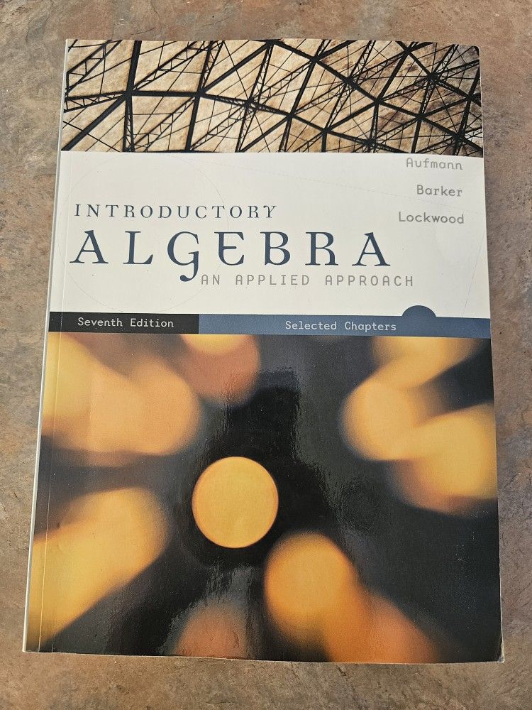 Introductory Algebra An Applied Approach Seventh Edition