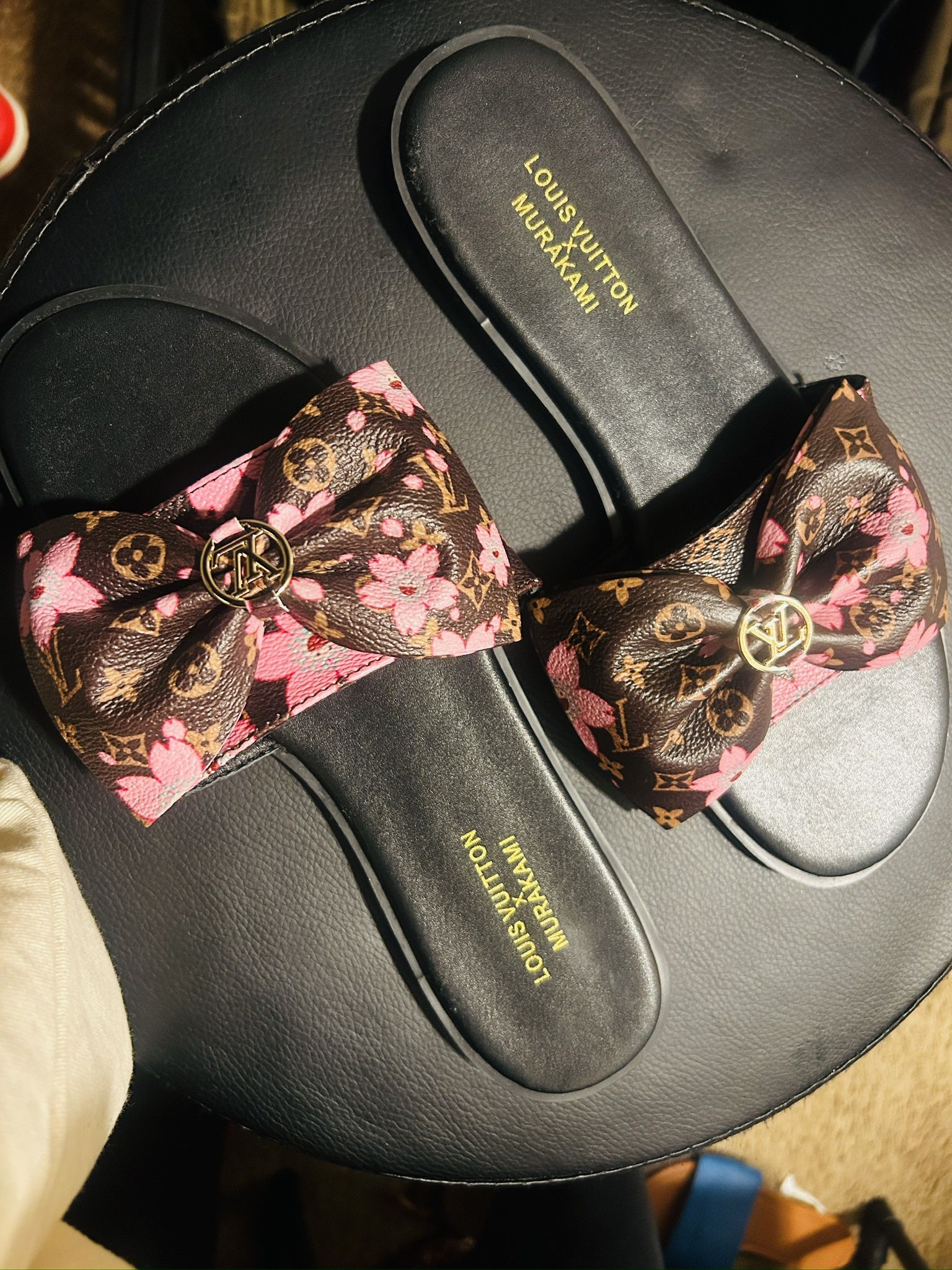 Size 7, Louis Vuitton Sandals