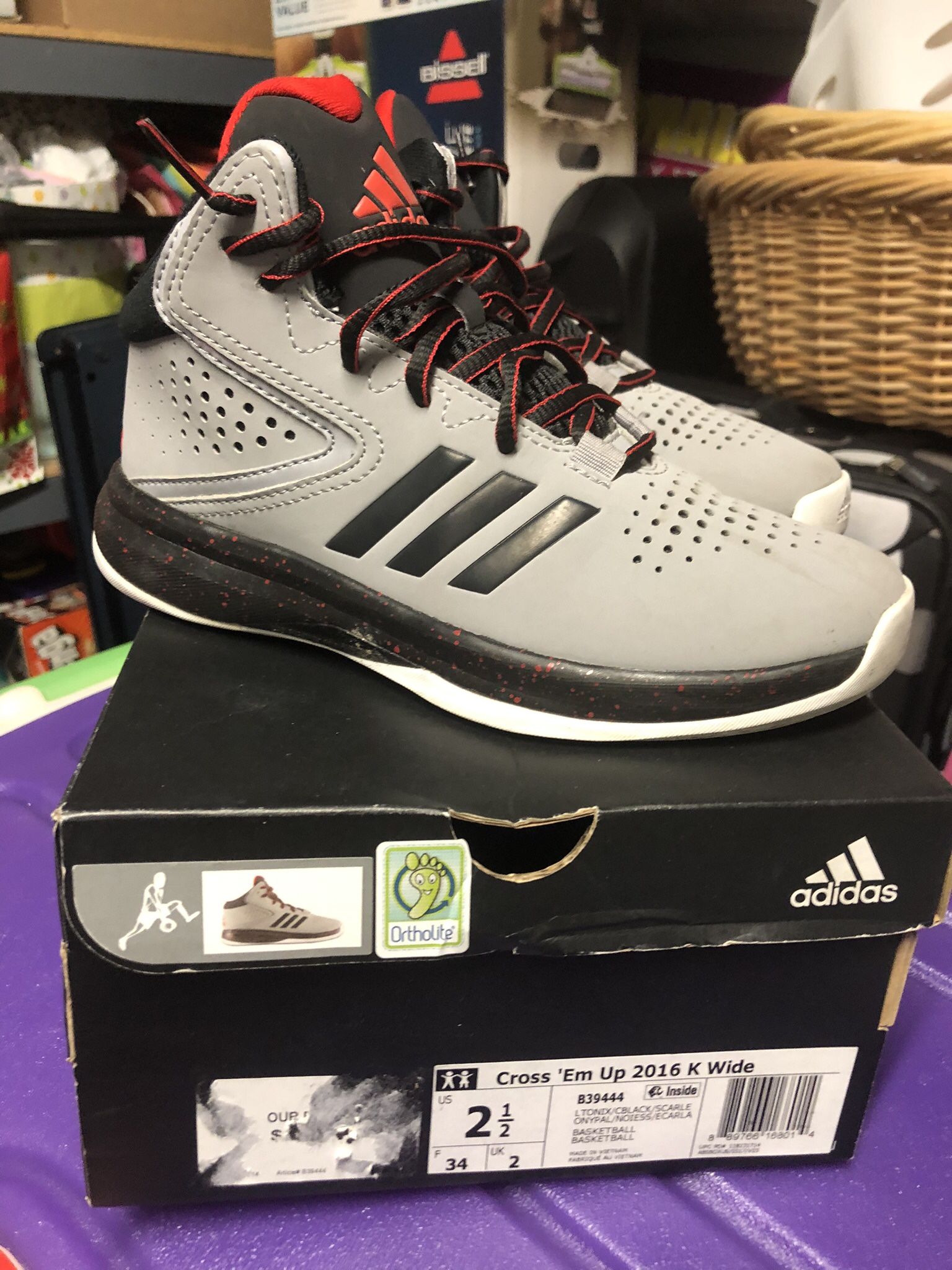 Boys Adidas Tennis Shoes