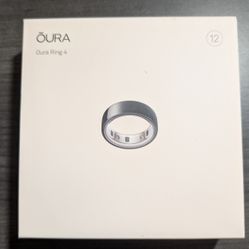 Oura Ring 4 - Black - Size 12