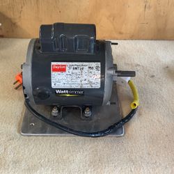 Dayton Single Phase Motor  1/4 HP 3.2A 115V
