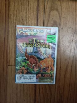 3/$10 🌟 The Land Before Time: The Time of the Great Giving DVD