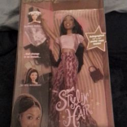 Brandy Stylin Hair Barbie 11X17 autographed Poster Including