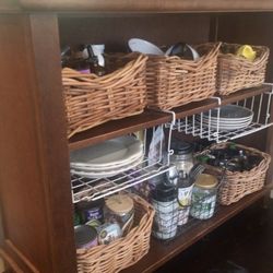 Solid Wood Bookcase/storage Unit 