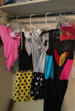 Dancing/skating costumes.