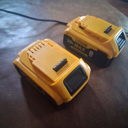 pilas/batarias 20v 8ah