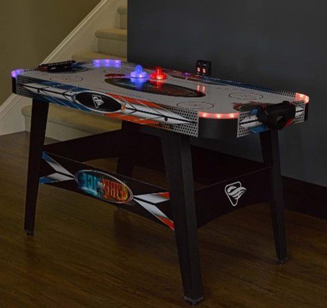 Fire & Ice Air hockey table ( it has lights )