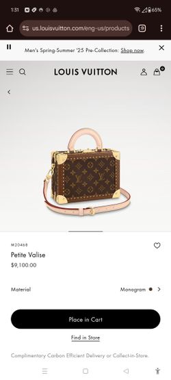 Louis Vuttion Petite Valise 4 Sale $1500.00 obo