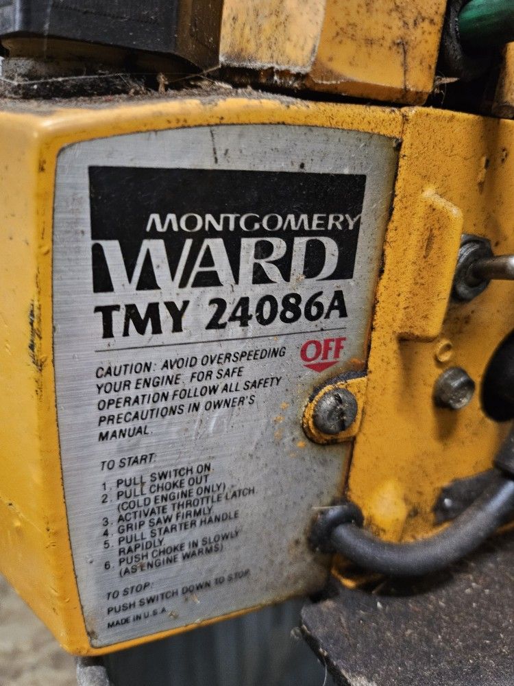 Montgomery Ward Saw