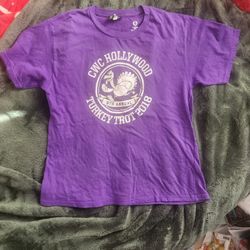 Turkey Trot T shirt Size Medium Youth