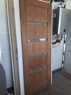 interior walnut door