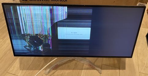 For Parts: LG 34BK95U-W 34” 5K LED Monitor