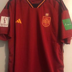 SPAIN 22/23  FOR MEN HOME JERSEY Size: XL, and 3XL 