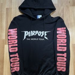 Justin Bieber Purpose World Tour Hoodie Brand New Never Worn