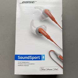 Bose Soundsport In Ear Headphones (IOS)