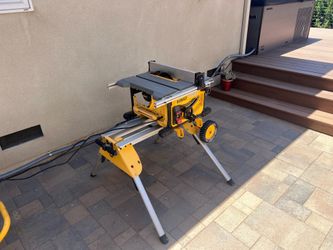 DEWALT Table Saw and Rolling Stand
