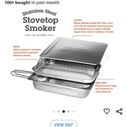 Stovetop Smoker New Never Used Open Box 