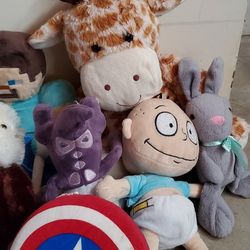 6 Variety Stuff Animals