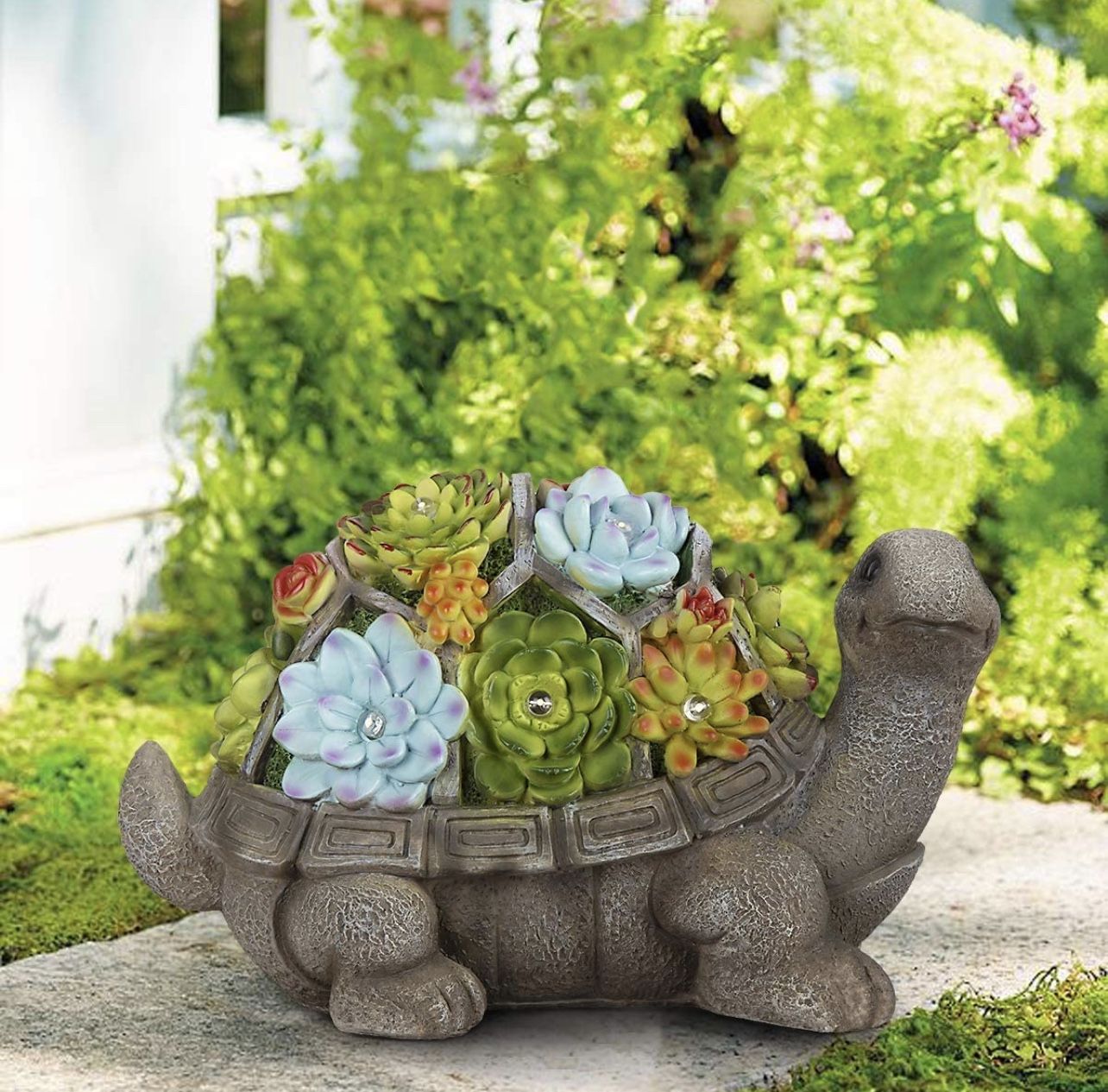 Brand New Turtle Garden Figurines Outdoor Decor, Garden Art Outdoor for Fall Winter Garden Decor ,Outdoor Sola