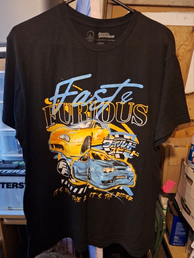 Fast & Furious T-shirt (Size Large)