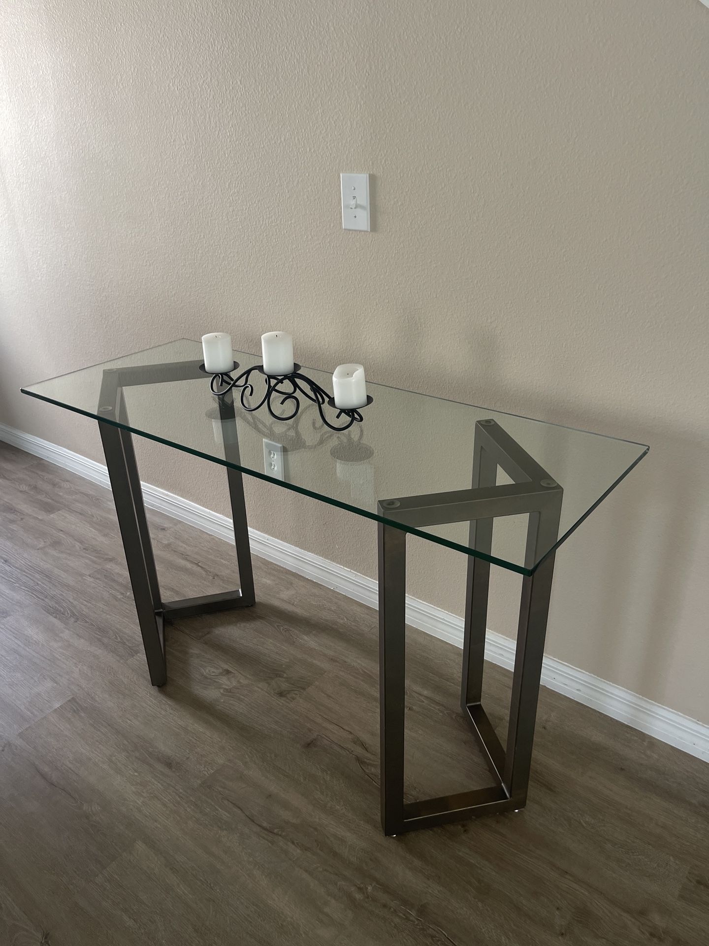 Glass Rectangular Table