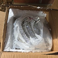 New' Smaller Round Crystal Chandelier 