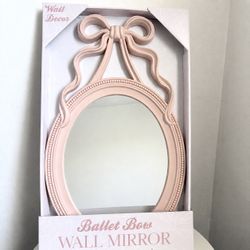 Pink Ballet Now Wall Mirror 13”x21” New
