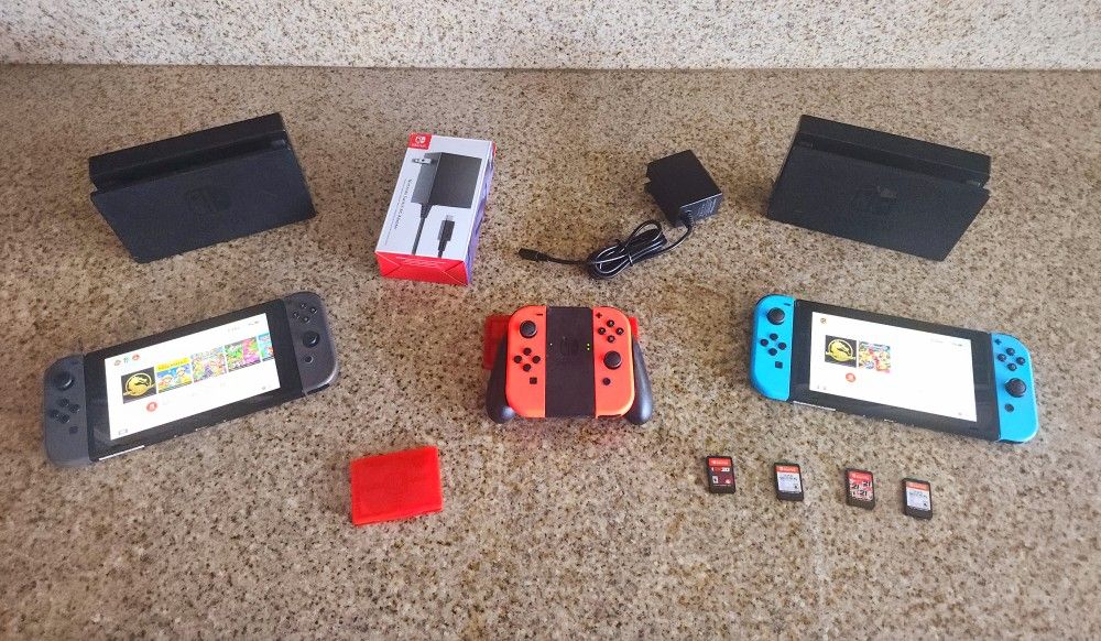 2 Nintendo Switch Sets for Sale (READ DESCRIPTION)
