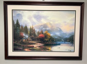 Thomas Kincaid art painting Numbered!