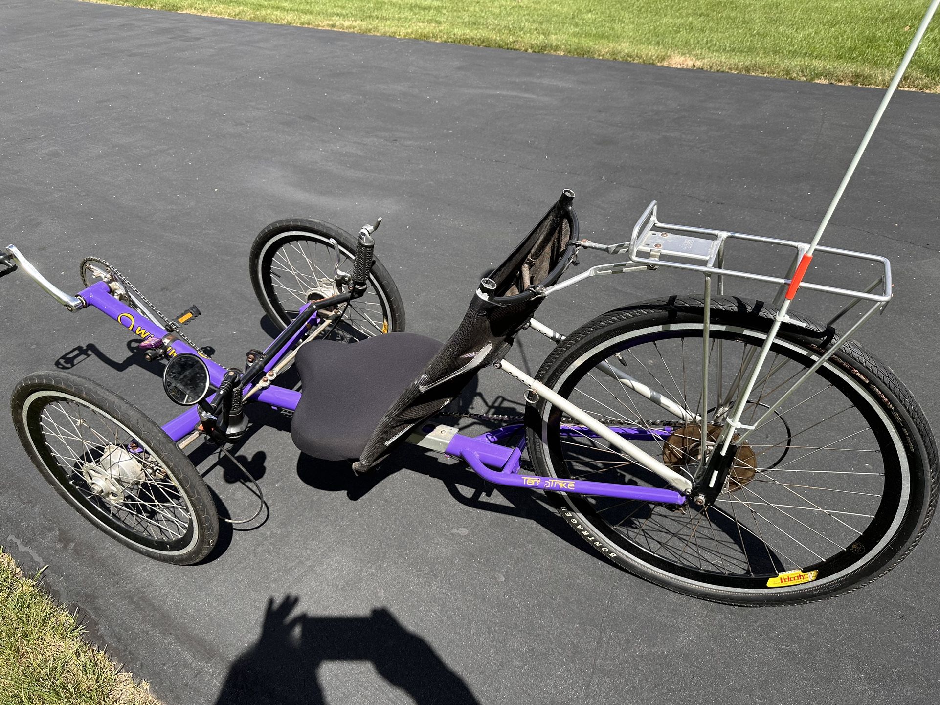 WizWheelz TerraTrike Recumbent Bike For Sale