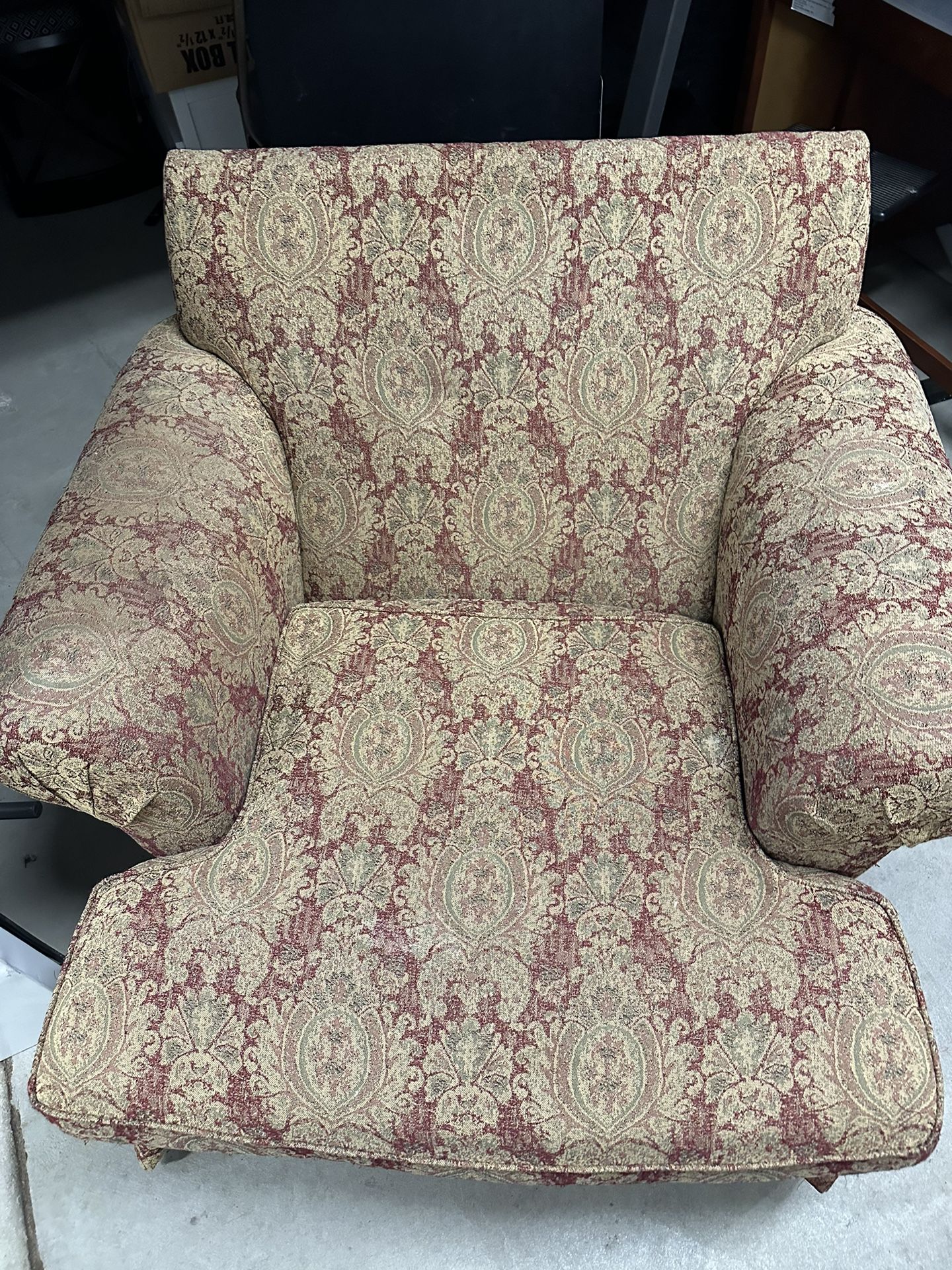 Chair & Ottoman  